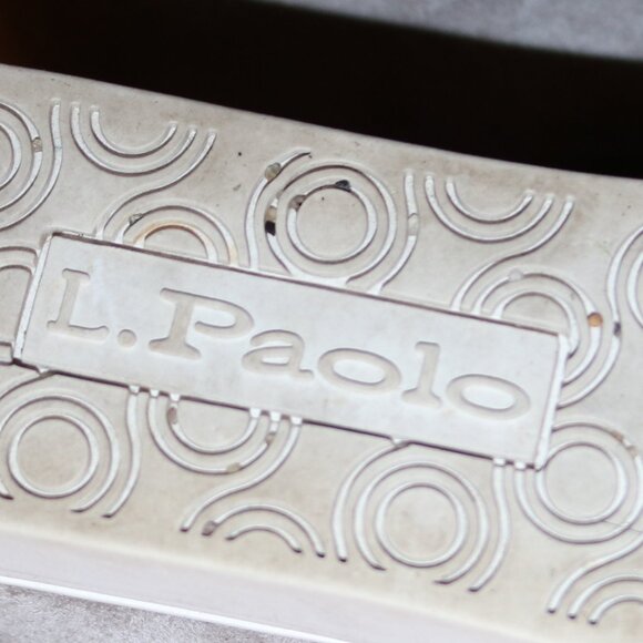 Linea Paolo Felicia Grey Perforated Suede Wedge Side Zip Bootie Sneakers Sz 7.5 - Picture 12 of 12